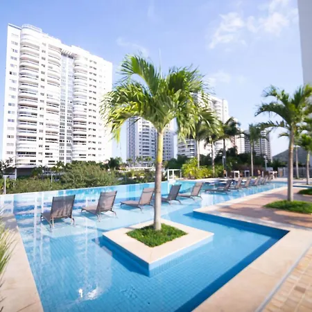 Flat Em Ilha Pura Ao Lado Do Rio Centro Na Barra Apartment